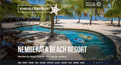 Desktop Screenshot of nemberalabeachresort.com
